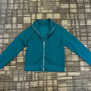 Athletic zip up jacket